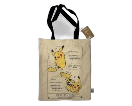 Pokemon x Natural History Museum Pikachu Tote