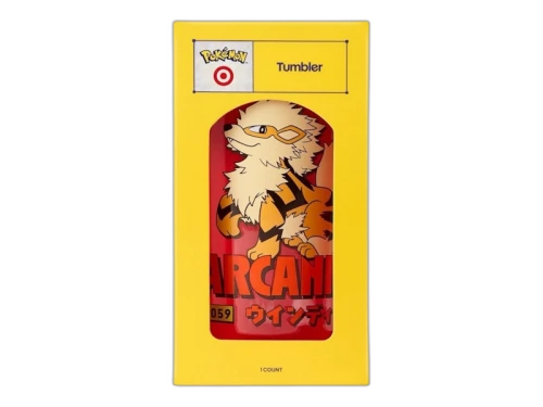 Pokemon x Target Arcanine Tumbler