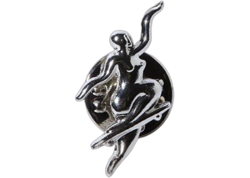 Polar Skate Co. No Complies Forever Silver Pin Multicolor