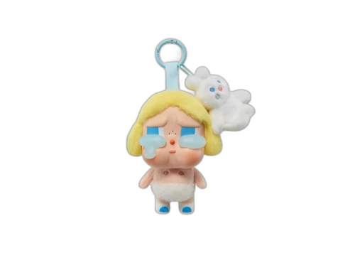 Pop Mart CryBaby Crying Again Series Baby Blonde (Super Secret Edition) Vinyl Face Plush