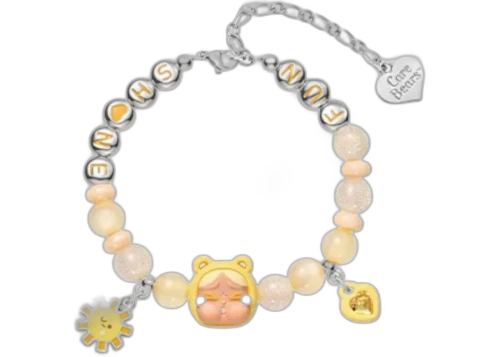Pop Mart CRYBABY x Care Bears Series Crybaby x Funshine Bear Bracelet