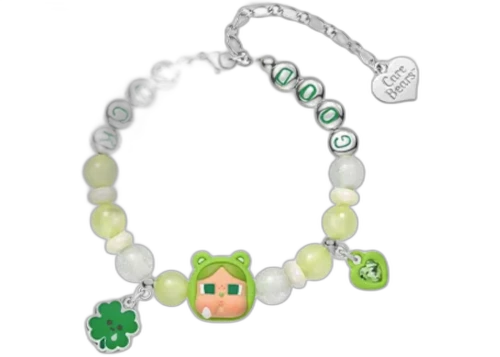 Pop Mart CRYBABY x Care Bears Series Crybaby x Good Lucky Bear Bracelet