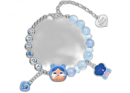 Pop Mart CRYBABY x Care Bears Series Crybaby x Grumpy Bear Bracelet