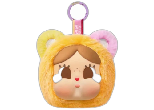 Pop Mart CRYBABY x Care Bears Series Crybaby x Work of Heart Bear (Secret Version) Mini Bag Hanging Jewelry Case