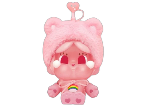 Pop Mart CRYBABY x Care Bears Series Glass Straw Cup