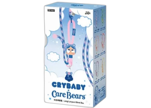 Pop Mart CRYBABY x Care Bears Series Long Lanyard Single Blind Box