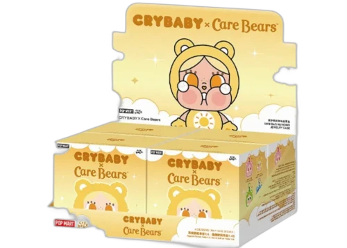 Pop Mart CRYBABY x Care Bears Series Mini Bag Hanging Jewelry Case Sealed Case (4 Blind Box)