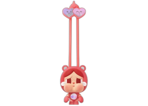 Pop Mart CRYBABY x Care Bears Series Mini Light Crybaby x Always Bear Strap