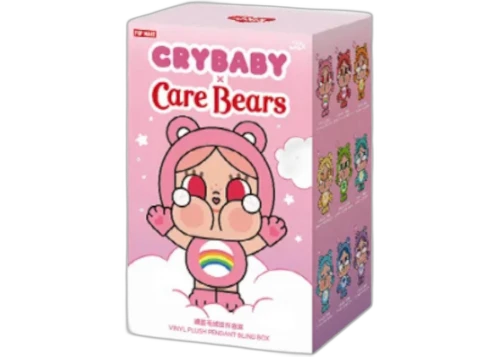 Pop Mart CRYBABY x Care Bears Series Vinyl Plush Pendant Single Blind Box