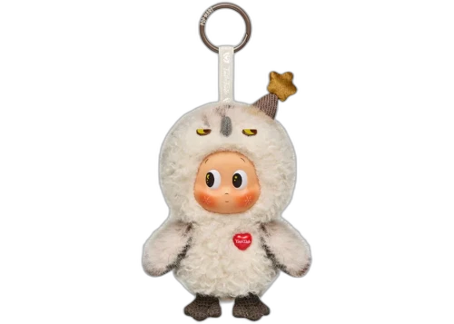 Pop Mart Dear Bird Series Plush Waiting In Snow Pendant