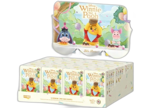 Pop Mart Disney Winnie The Pooh Lets Party Series Figures Sealed Case (12 Blind Box)