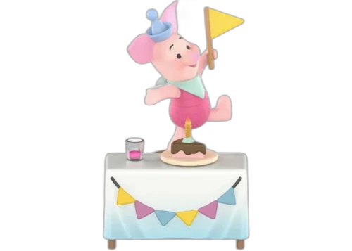 Pop Mart Disney Winnie The Pooh Lets Party Series Hopper Piglet Figures