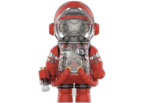 Pop Mart MEGA SPACE MOLLY DUCATI 400%