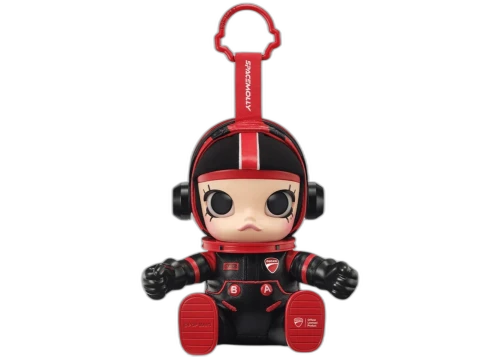 Pop Mart MEGA SPACE MOLLY DUCATI Vinyl Pendant