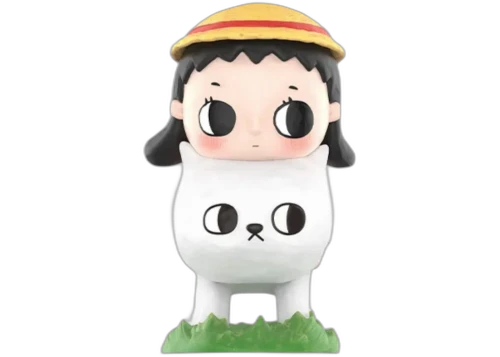 Pop Mart Nyota x Chibi Maruko Chan Series Here Comes The Wind (Secret Version) Figures
