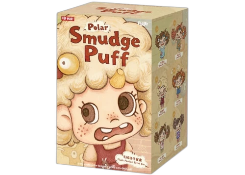 Pop Mart POLAR Smudge Puff Series-Plush Pendant Single Blind Box