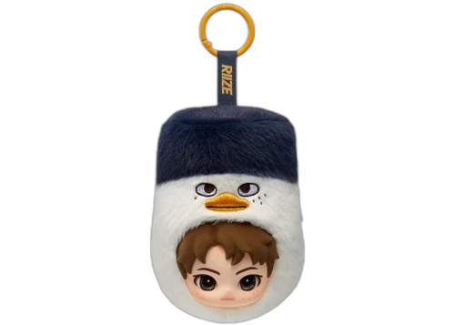 Pop Mart RIIZE Fluffy Club Series Mini Pouch Ddolbyeong Sohee Ver. Keychain