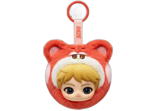 Pop Mart RIIZE Fluffy Club Series Mini Pouch Fluffy Rizuko Shotaro Ver. Keychain