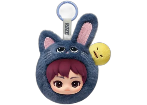 Pop Mart RIIZE Fluffy Club Series Mini Pouch Fluffy Tonyangdeok Wonbin Ver. Keychain