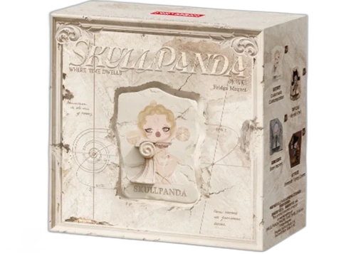 Pop Mart SKULLPANDA WHERE TIME DWELLS Series Fridge Magnet Single Blind Box