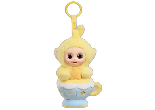 Pop Mart Teletubbies Afternoon Tea Diary Series Vinyl Plush Laa-Laas Banana Milk Pendant