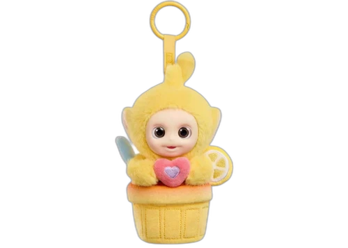 Pop Mart Teletubbies Afternoon Tea Diary Series Vinyl Plush Laa-Laas Lemon Tea Pendant