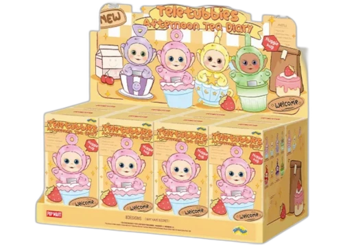 Pop Mart Teletubbies Afternoon Tea Diary Series Vinyl Plush Pendant Sealed Case (8 Blind Box)