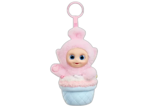 Pop Mart Teletubbies Afternoon Tea Diary Series Vinyl Plush Pos Strawberry Yogurt Bowl Pendant