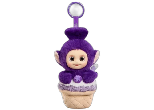 Pop Mart Teletubbies Afternoon Tea Diary Series Vinyl Plush Tinky Winkys Blueberry Ice Cream Pendant