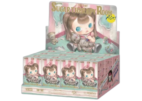 Pop Mart Tiny Tiny Act 1 Sugar Therapy Room Series Figures Sealed Case (12 Blind Box)