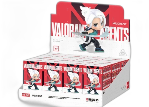 Pop Mart VALORANT Classic Agents Series Figures Sealed Case (12 Blind Boxes)