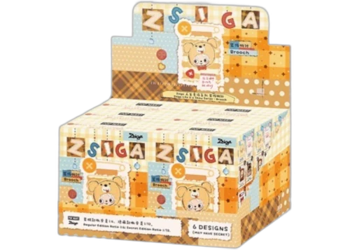 Pop Mart Zsiga Life is a Show Series Brooch Sealed Case (6 Blind Boxes)