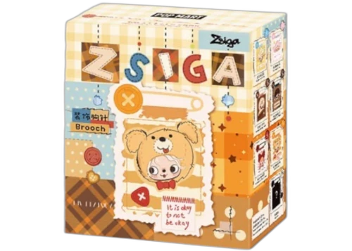 Pop Mart Zsiga Life is a Show Series Brooch Single Blind Box