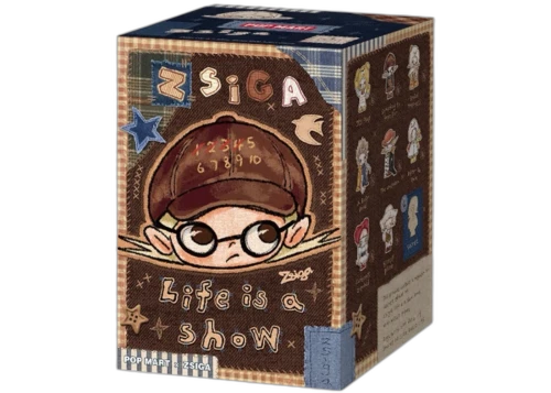 Pop Mart Zsiga Life is a Show Series MINI Action Figure Single Blind Box