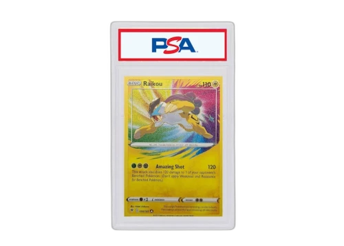 Raikou 2020 Pokémon Sword & Shield Vivid Voltage Amazing Rare #050/185 (PSA or BGS Graded)