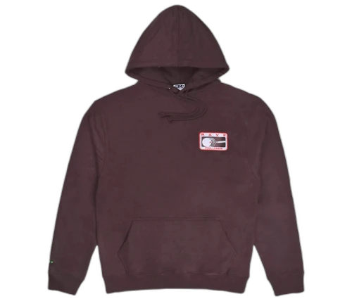 Rave Skateboards 9Ball Hoodie Chocolate