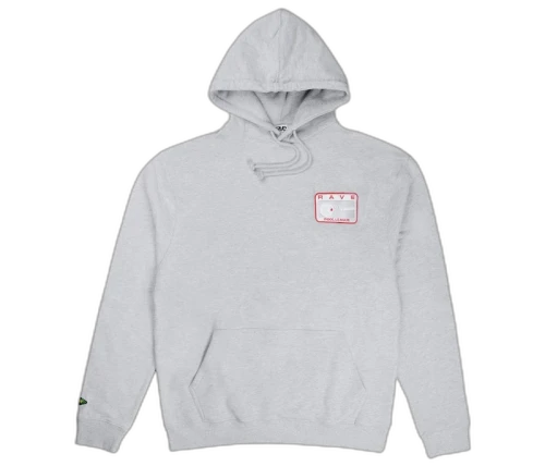 Rave Skateboards 9Ball Hoodie Sport Grey