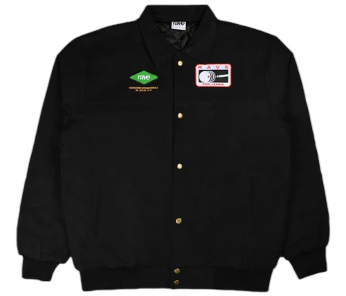 Rave Skateboards 9Ball Jacket Black