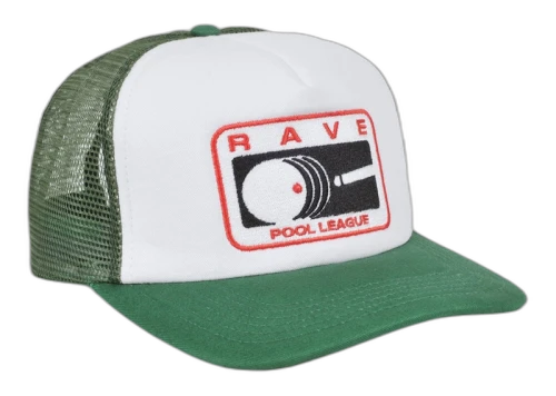 Rave Skateboards 9BALL Trucker Cap Forest