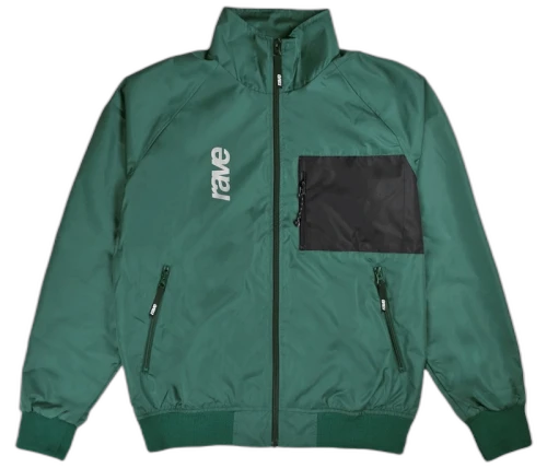 Rave Skateboards Rave Nylon Jacket Forest