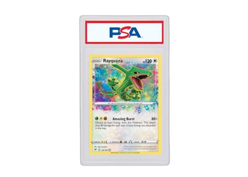 Rayquaza 2020 Pokémon Sword & Shield Vivid Voltage Amazing Rare #138/185 (PSA or BGS Graded)