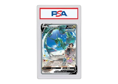 Rayquaza V 2021 Pokémon Sword & Shield Evolving Skies Alternate Full Art #194/203 (PSA or BGS Graded)