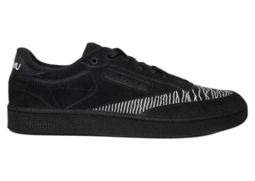 Reebok Club C Pleasures x Joy Division Black