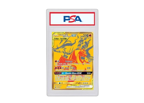 Reshiram & Charizard GX 2021 Pokémon Sun & Moon Reshiram & Charizard GX Premium Collection Full Art Promo #SM247 (PSA or BGS Graded)