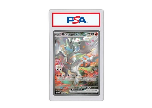 Reshiram ex 2025 Pokémon Scarlet & Violet White Flare Hyper Rare 166/086 (PSA or BGS Graded)