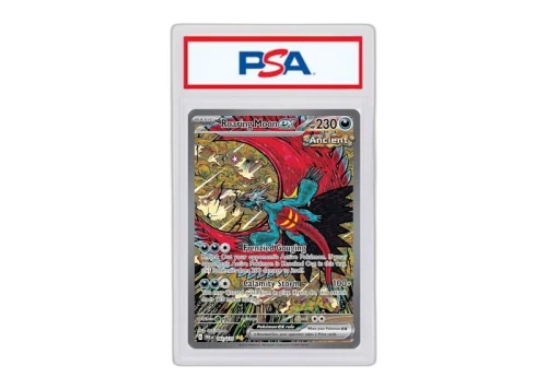 Roaring Moon ex 2025 Pokémon Scarlet & Violet Prismatic Evolutions Special Illustration Rare #162/131 (PSA or BGS Graded)