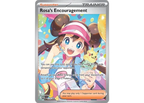 Rosa's Encouragement SIR 2026 Pokémon Mega Evolution Perfect Order 124/088 Ungraded