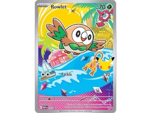 Rowlet 2026 Pokémon Mega Evolution First Partners Collection Promo 43 Ungraded