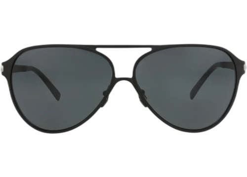 Saint Laurent Aviator Frame Metal Sunglasses SL734-30015904-001 Black Black Black