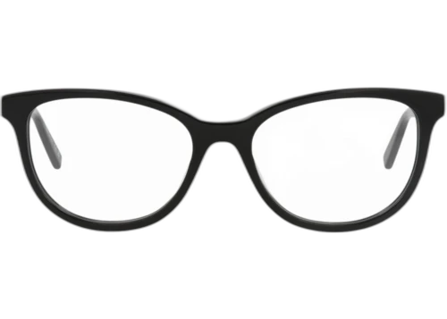 Saint Laurent Cat Eye Frame Acetate Optical Frames SL504-30013067-001 Black Black Transparent